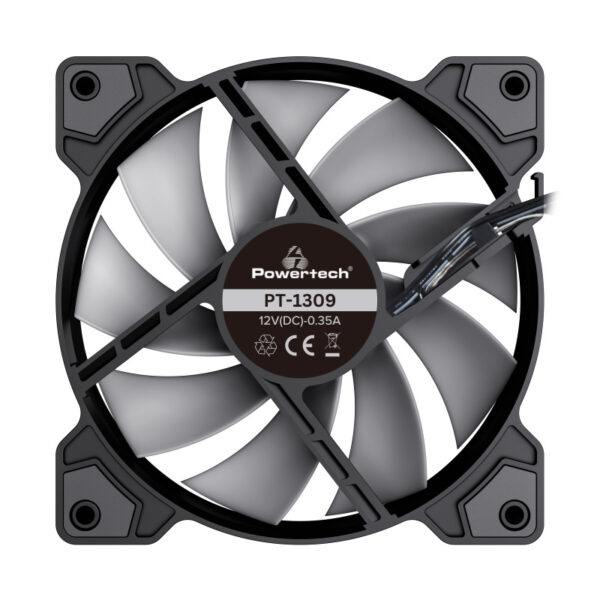 POWERTECH ανεμιστήρας για PC SP-PT-1309-1, master, ARGB LED, 120mm, 1200RPM - Image 2