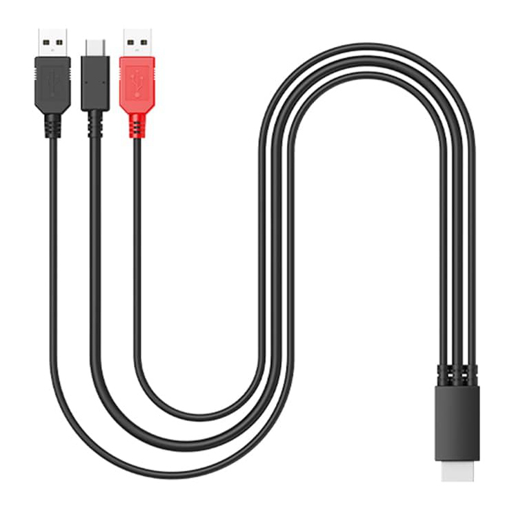 XP-PEN HDMI σε USB-C & 2x USB SPE40 για ταμπλέτα σχεδίασης, 1.5m, μαύρο - Image 5