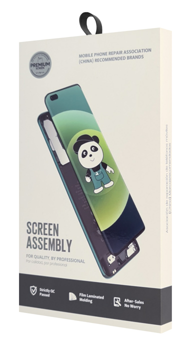 High Copy LCD Touch Screen για Realme C20/C21, χωρίς Frame, μαύρη - Image 2