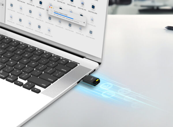 SILICON POWER card reader C200 για micro SD, USB-C, USB 3.2, 180/165MBps, μαύρο - Image 3