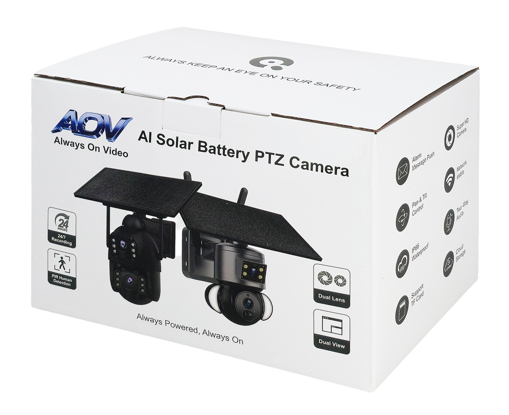 SECTEC smart ηλιακή κάμερα ST-536-6MAOV-4G-EU, dual lens, 3MP, 4G, SD, PTZ, IP66 - Image 8