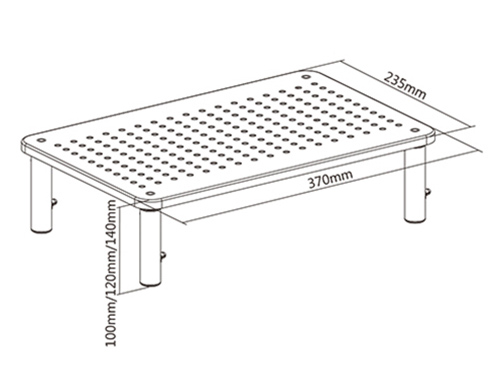 BRATECK επιτραπέζια βάση STB-081 για οθόνη 13"-32" & laptop, έως 20kg - Image 7