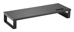 BRATECK επιτραπέζια βάση για οθόνη/laptop STB-118 με 3x USB θύρες, 17-32", έως 20kg, μαύρη