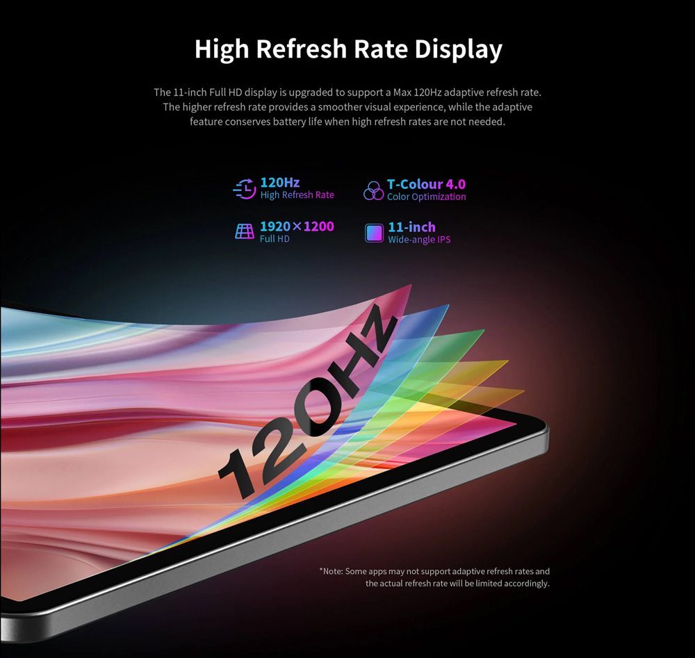 TECLAST tablet T50 Plus 2025, 11", 8/256GB, 4G, Android 15, 8000mAh, γκρι - Image 12