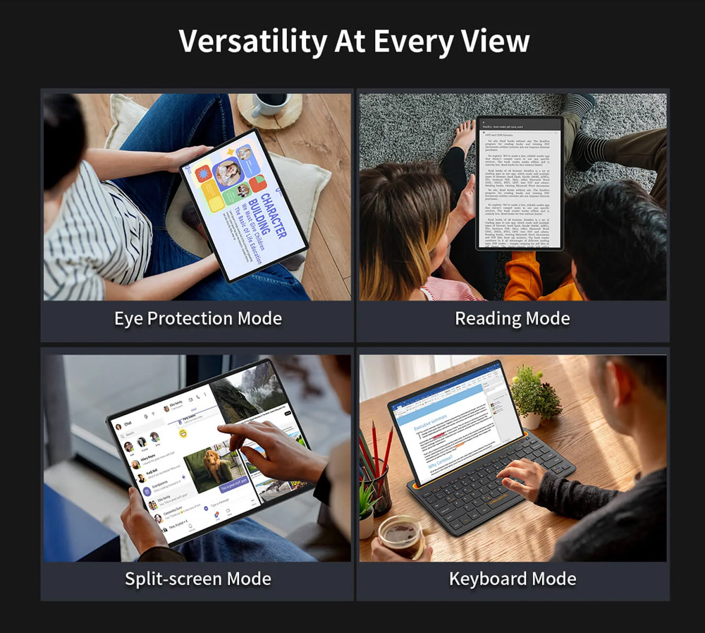 TECLAST tablet T50 Plus 2025, 11", 8/256GB, 4G, Android 15, 8000mAh, γκρι - Image 13