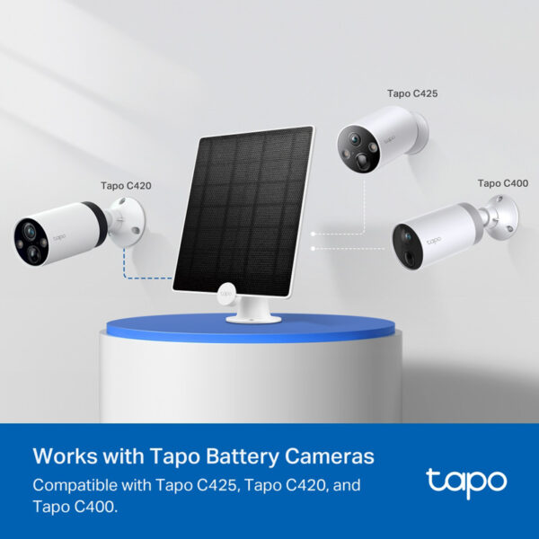 TP-LINK ηλιακό πάνελ Tapo A200 για κάμερες με μπαταρία, 4.5W, Ver 1.0 - Image 3