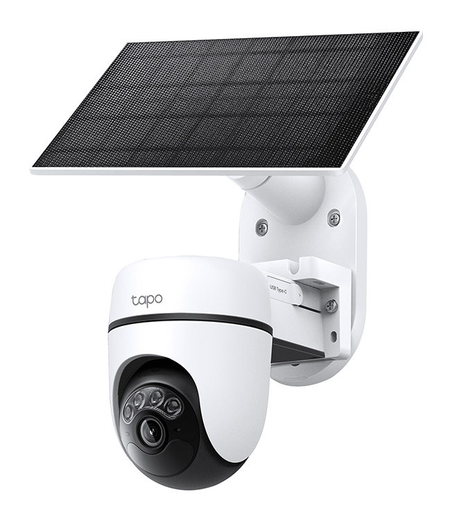 TP-LINK smart ηλιακή κάμερα Tapo C610 KIT, 2K/3MP, WiFi, PTZ, SD, IP65, EU/1.0
