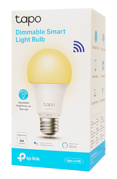 TP-LINK Smart λάμπα LED TAPO-L510E, WiFi, 8.7W, 806lm, E27, Ver. 1.0 - Image 8
