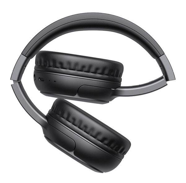 USAMS headphones YG23, ασύρματα & ενσύρματα, Φ40mm, 300mAh, μαύρα - Image 5