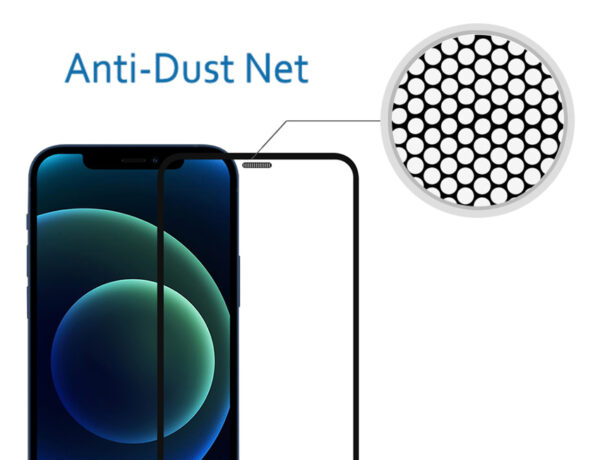 POWERTECH tempered glass 5D TGCDP-0003 iPhone 12 Mini, dustproof - Image 2
