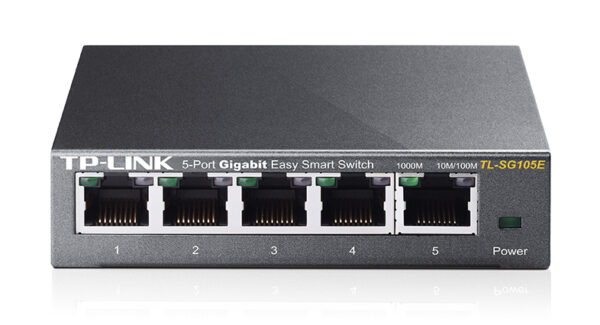TP-LINK  Easy Smart Switch TL-SG105E,  5-Port Gigabit, Ver. 5.0 - Image 2