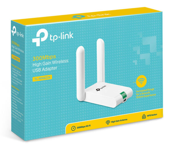 TP-LINK ασύρματος USB αντάπτορας δικτύου TL-WN822N, 300Mbps, Ver. 5.0 - Image 6
