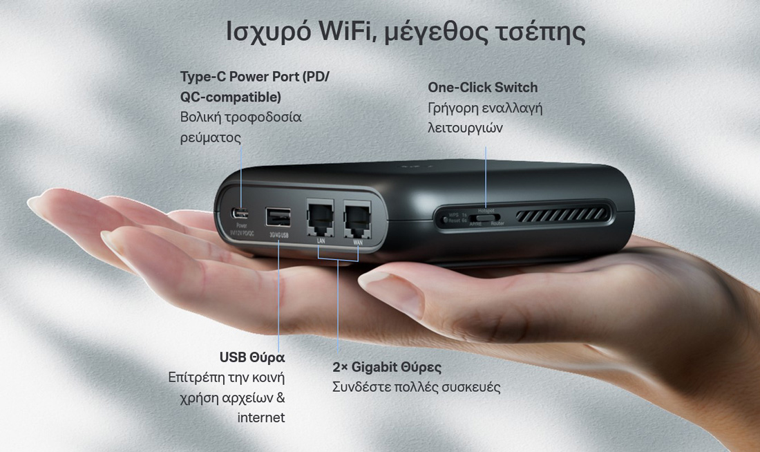 TP-LINK Travel Router TL-WR1502X, AX1500 Wi-Fi 6, Dual Band - Image 5