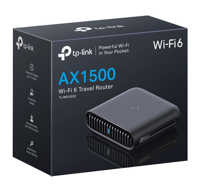 TP-LINK Travel Router TL-WR1502X, AX1500 Wi-Fi 6, Dual Band - Image 8