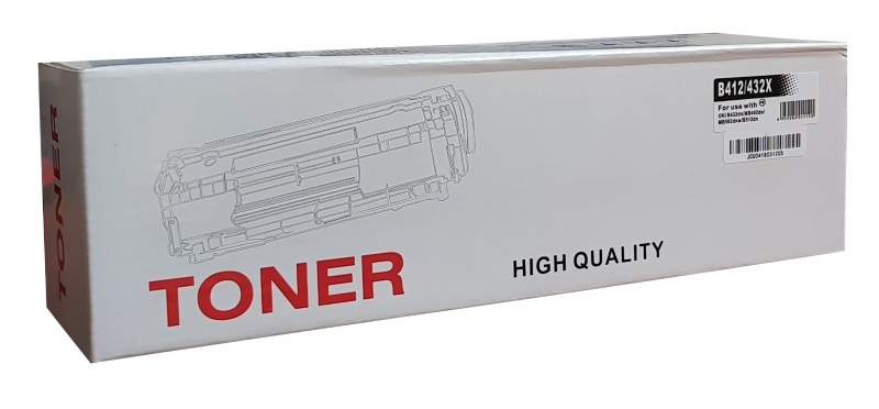 Συμβατό Toner για OKI, B412/B432/MB492, 7K, μαύρο - Image 2