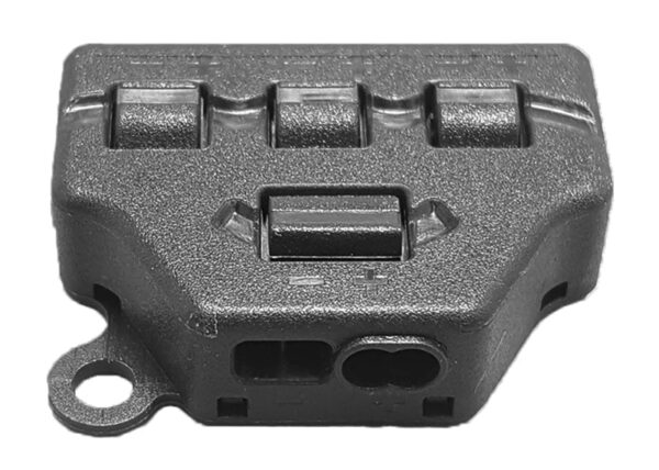 Splitter block TOOL-0096 για LED καλωδιοταινίες, 3-port, μαύρο - Image 3