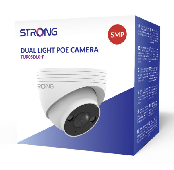 STRONG IP κάμερα TUR05DL0-P με μικρόφωνο, 5MP, 2.8mm, PoE - Image 5
