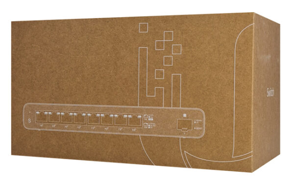 UBIQUITI Switch UISP, 8-Port Gigabit, 10/100/1000 Mbps, PoE - Image 4