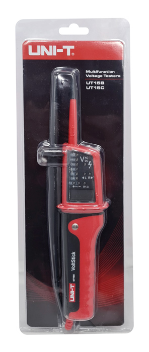 UNI-T μετρητής τάσης AC/DC UT15C, αδιάβροχος IP65, 12V έως 690V - Image 3