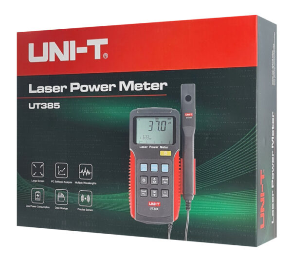 UNI-T μετρητής ισχύος λέιζερ UT385, 0uW~39.99mW, 400nm~1100nm - Image 3