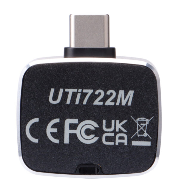 UNI-T συσκευή θερμικής απεικόνισης UTi722M για smartphone, USB-C, 20 °C έως 450 °C - Image 4