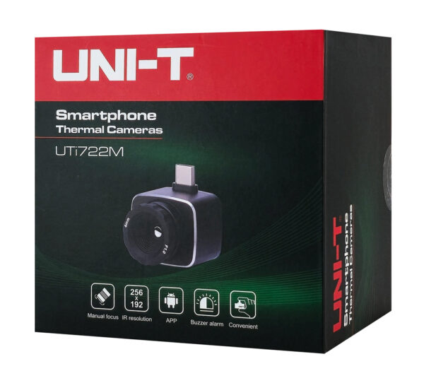 UNI-T συσκευή θερμικής απεικόνισης UTi722M για smartphone, USB-C, 20 °C έως 450 °C - Image 6