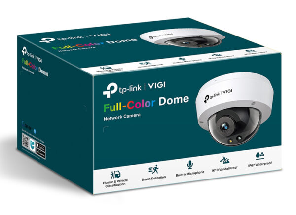 TP-LINK IP κάμερα VIGI C240, 4mm, 4MP, PoE, SD, IP67/IK10, V.1.0 - Image 8