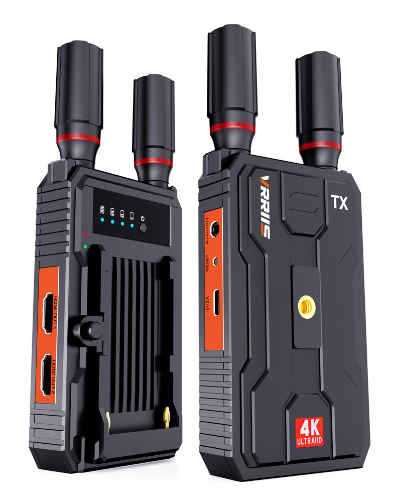 VRRIIS HDMI σύστημα ασύρματης μετάδοσης βίντεο WL097 Pro, 4K, 2.4/5GHz, έως 400m - Image 8