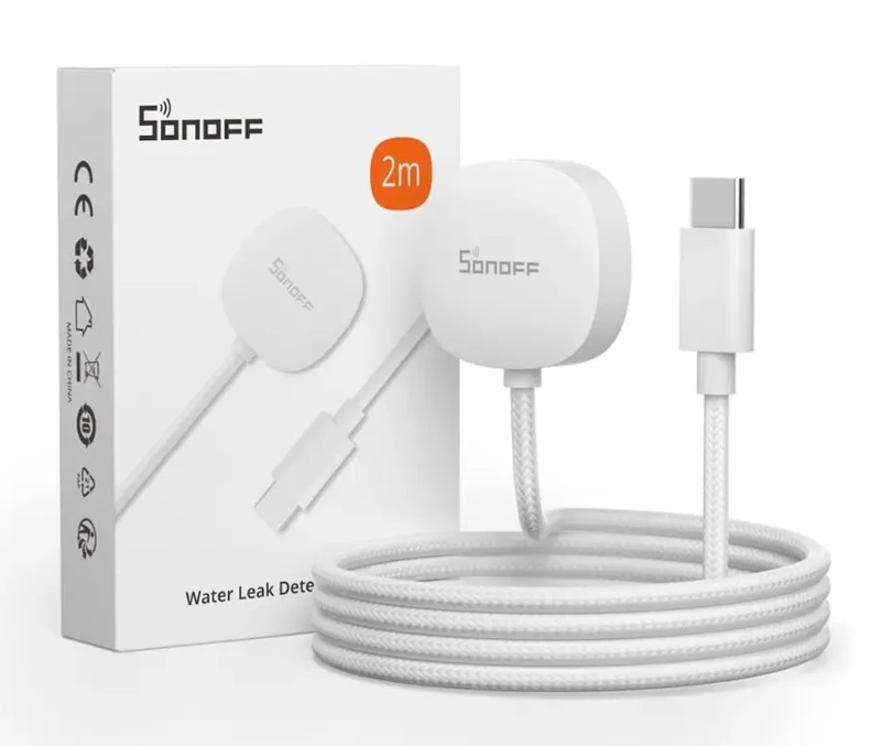 SONOFF καλώδιο επέκτασης για ανιχνευτή πλημμύρας SNZB-05P WLDC200, 2m, λευκό - Image 4