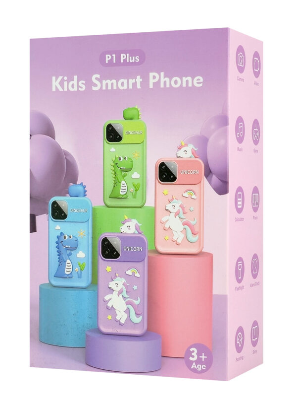 WOWKIDS παιδικό smartphone με κάμερα P1 Plus, 2.8" οθόνη αφής, μπλε - Image 5