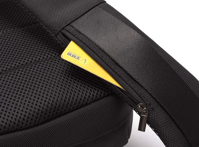 ARCTIC HUNTER τσάντα Crossbody XB00100, USB, 5L, μαύρη - Image 8