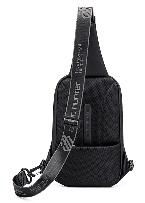 ARCTIC HUNTER τσάντα Crossbody XB00126, 5.4L, μαύρη - Image 3