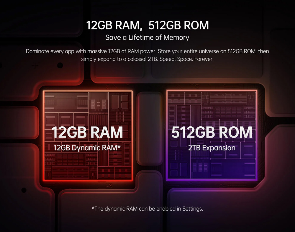 RUGONE smartphone Xever 7 Pro με θερμική εικόνα, 6.67", 12/512GB, 5G, 5550mAh, IP68/IP69K/MIL-STD-810H, μαύρο - Image 9