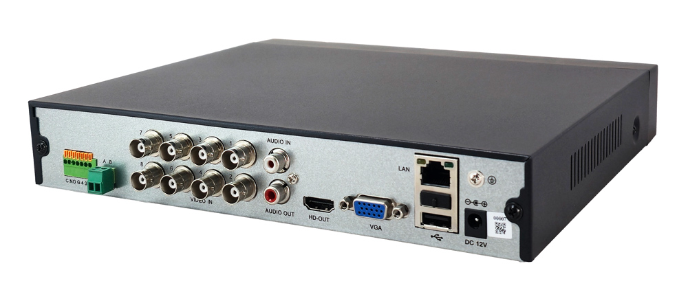 LONGSE XVR υβριδικό καταγραφικό XVR5008C1P, 8MP H.265/H.264, 8 καναλιών - Image 2