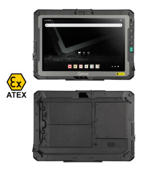 GETAC tablet ZX10-EX, 10.1", 4/64GB, 4G, 9980mAh, IP66/MIL-STD-810H/ATEX/IECEx, Android 13, μαύρο